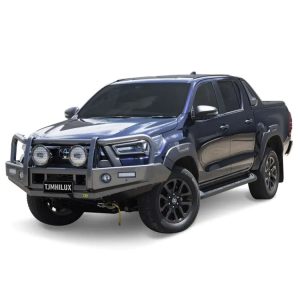 TJM OUTBACK T13 BULL BAR BLACK STEEL
