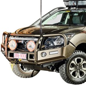 TJM OUTBACK T13 BULL BAR BLACK STEEL