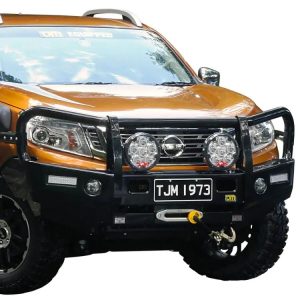 TJM OUTBACK T13 BULL BAR BLACK STEEL