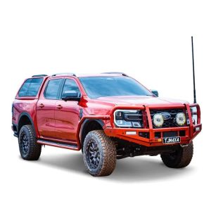 TJM OUTBACK T13 BULL BAR BLACK STEEL