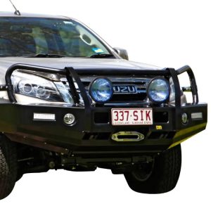 TJM OUTBACK T13 BULL BAR BLACK STEEL