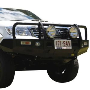 TJM OUTBACK T13 BULL BAR BLACK STEEL
