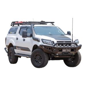 TJM CHASER T22 BULL BAR BLACK STEEL