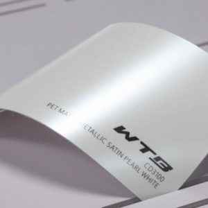 MATTE METALLIC SATIN PEARL WHITE (PET)