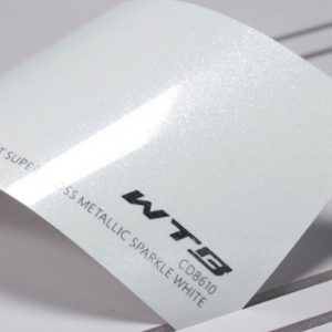 SUPER GLOSS METTALIC SPARKLE WHITE (PET)