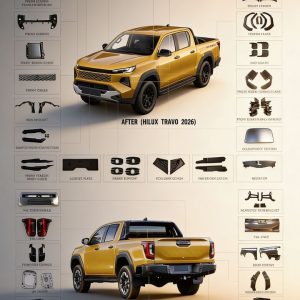 HILUX TRAVO CONVERT BODYKIT